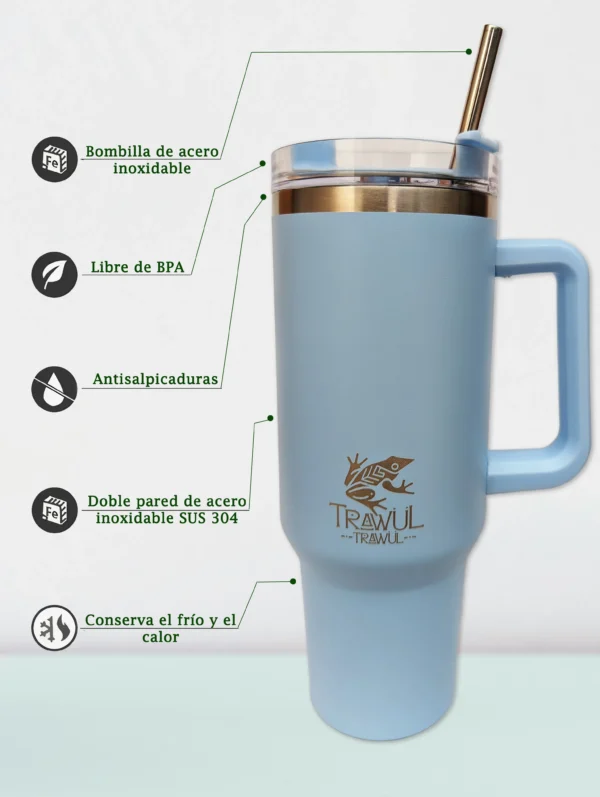 stanley copia Tumbler térmico Características 1.4L Trawül Trawül