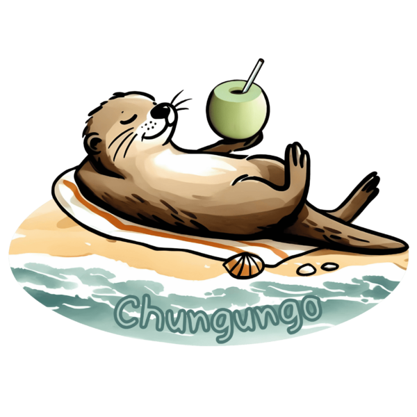 Stickers de fauna chilena Chungungo Trawül Trawül