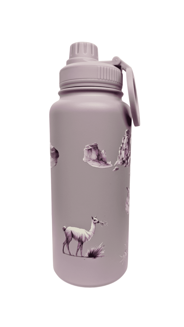 Botella térmica magnética 1L Lila Colección Ecosistemas de Chile Trawül Trawül