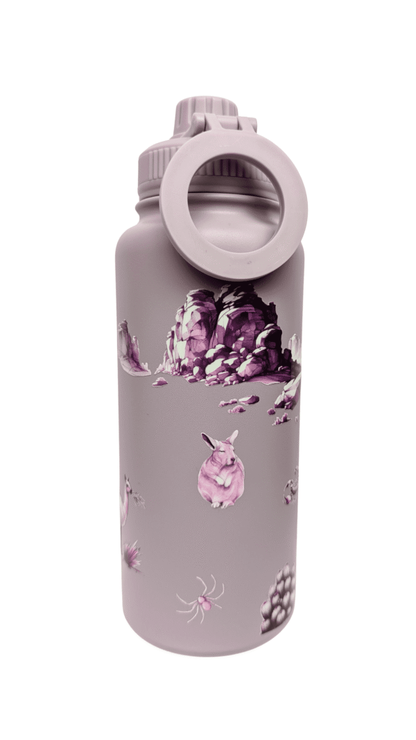 Botella térmica magnética 1L Lila Colección Ecosistemas de Chile Trawül Trawül