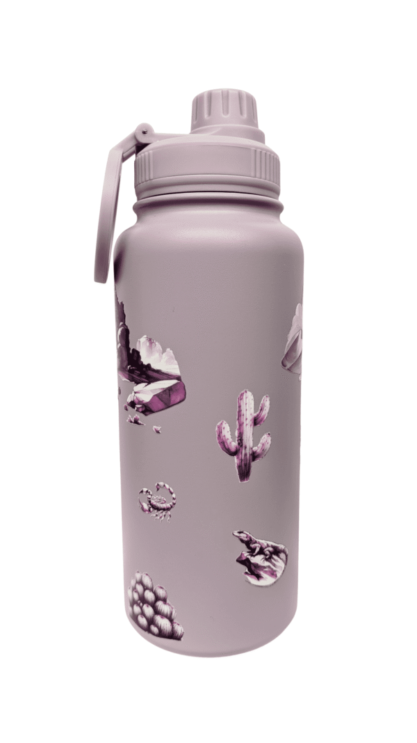 Botella térmica magnética 1L Lila Colección Ecosistemas de Chile Trawül Trawül