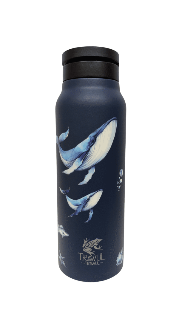Diseño sin título (24).png Botella térmica magnética 710ml Azul Colección Ecosistemas de Chile Trawül Trawül
