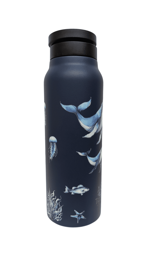 Diseño sin título (27).png Botella térmica magnética 710ml Azul Colección Ecosistemas de Chile Trawül Trawül