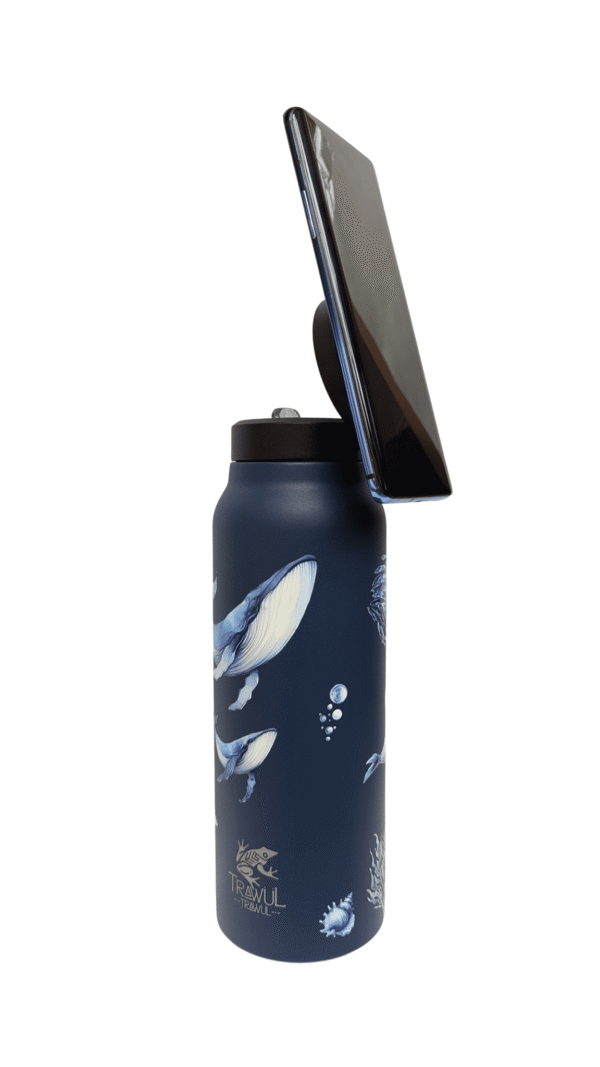 Diseño sin título (29).png Botella térmica magnética 710ml Azul Colección Ecosistemas de Chile Trawül Trawül